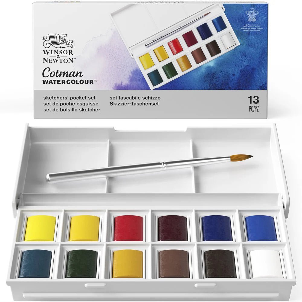 Set Aquarelle Cotman – Sketchers’ Pocket Set - Librairie Oxford City