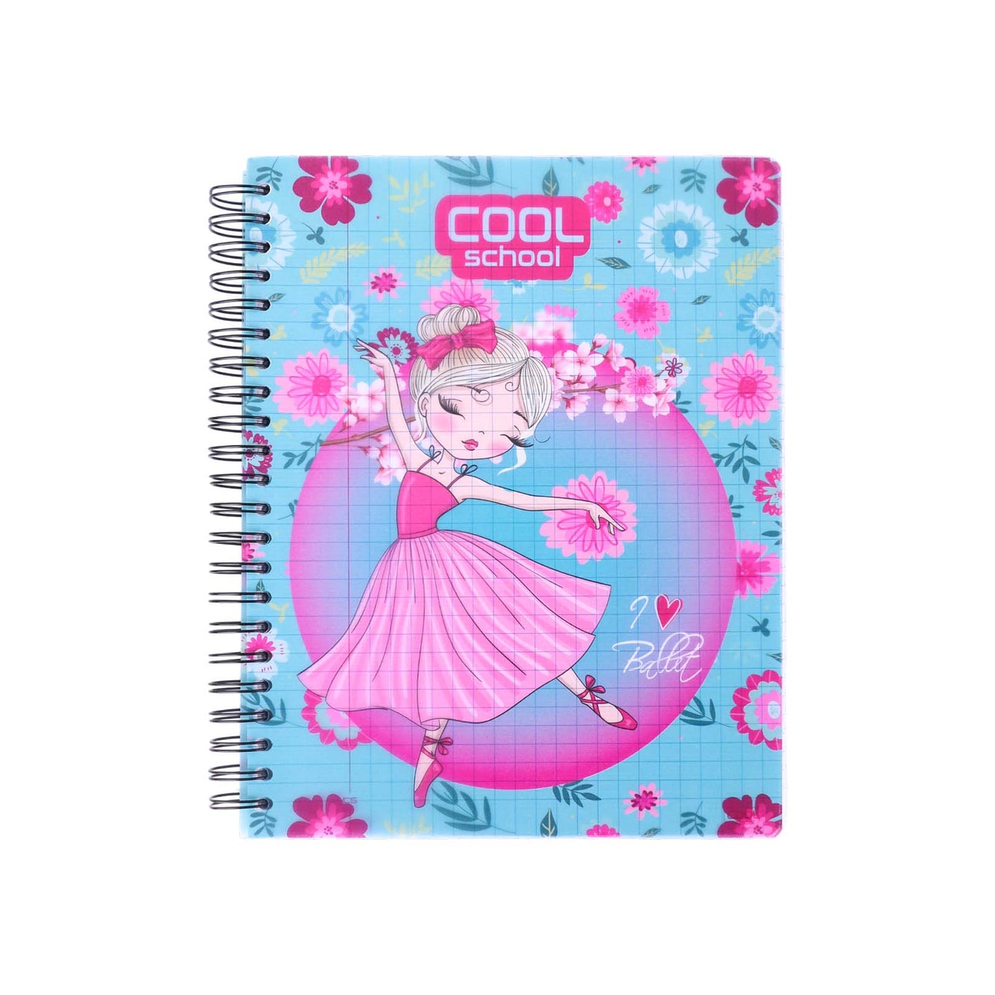 Cool School - Cahier à Spirale 200 Pages Petit Format 70g - Librairie Oxford City