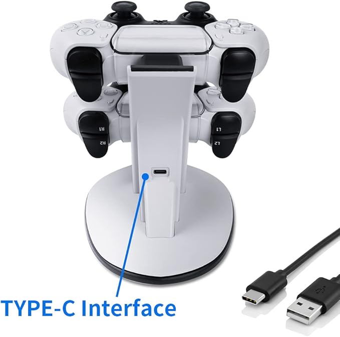 Double station de charge pour manettes Playstation 5 - Librairie Oxford City