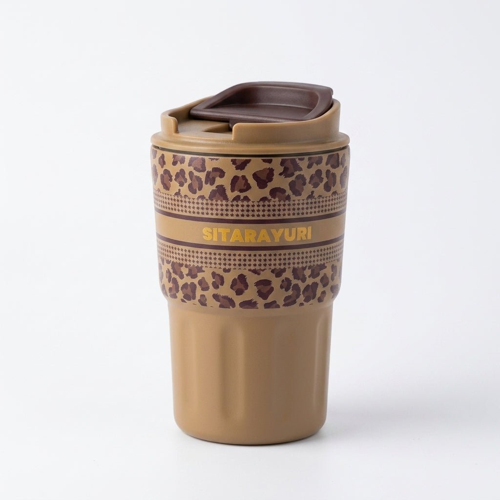 Mug Thermos Inox Sitarayuri – Tasse Café Isotherme Design Imprimé | Oxford City - Librairie Oxford City