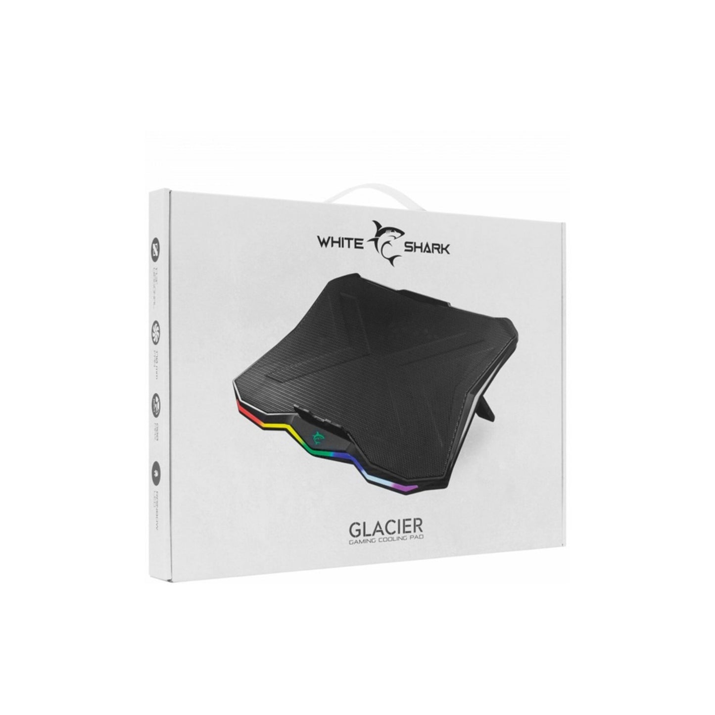 Refroidisseur Gaming White Shark GCP - 03 GLACIER RGB pour Pc portable 17.3" - Librairie Oxford City