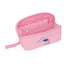 Trousse Safta Sweet Home — Rose, Motif Maison, Fermeture Éclair