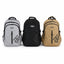 Midway Sac à Dos Scolaire Grand Format — Beige & Noir - Librairie Oxford City