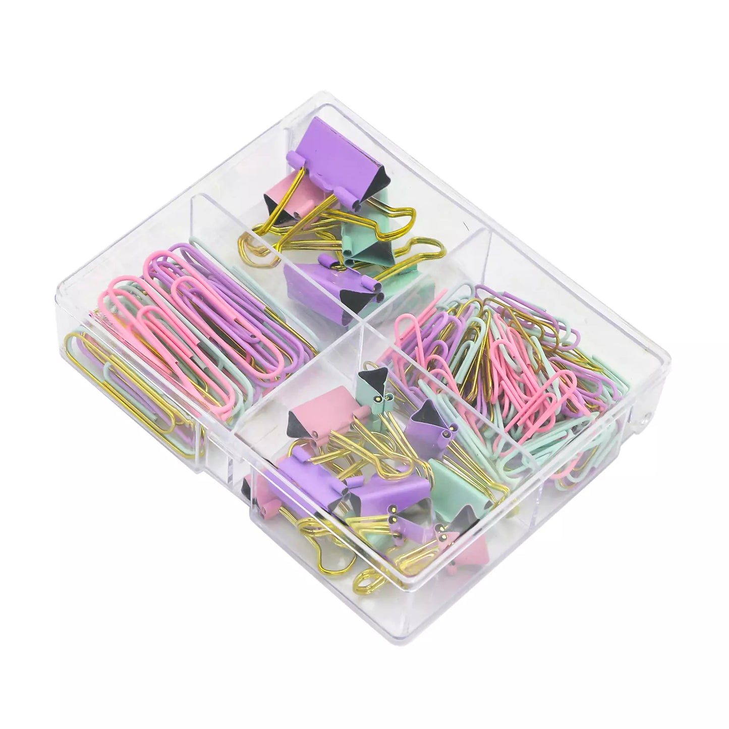 Coffret pastel – Trombones & pinces de bureau - Librairie Oxford City