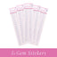 Gem Stickers Strass Coquillage ARGENT – Lot de 5 Planches - Librairie Oxford City