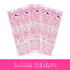 Gem Stickers Strass Diamant Serti MULTICOULEUR – Lot de 5 Planches - Librairie Oxford City