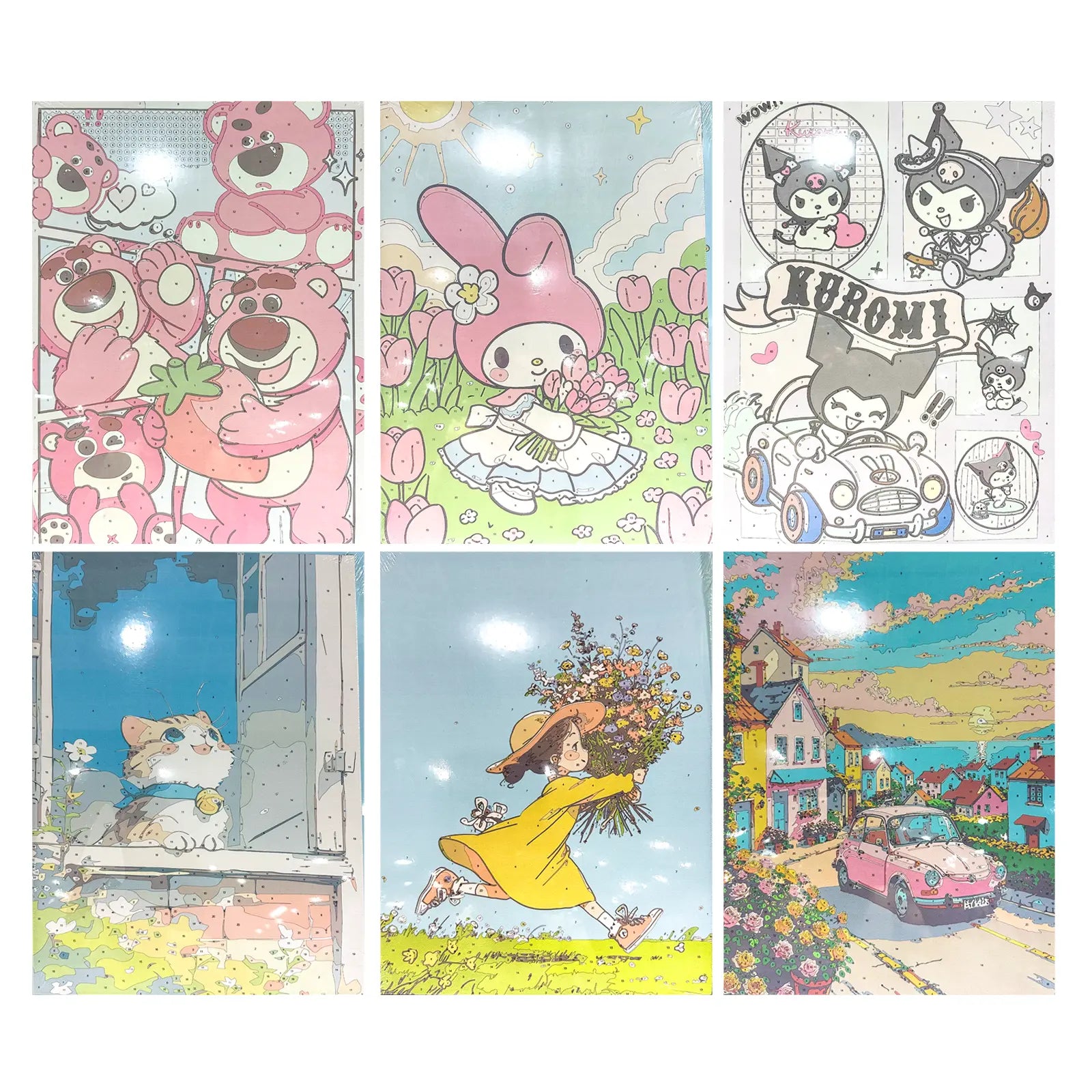 💎 Diamond Paintings Kawaii 💎 – My Melody, Kuromi & Friends - Librairie Oxford City