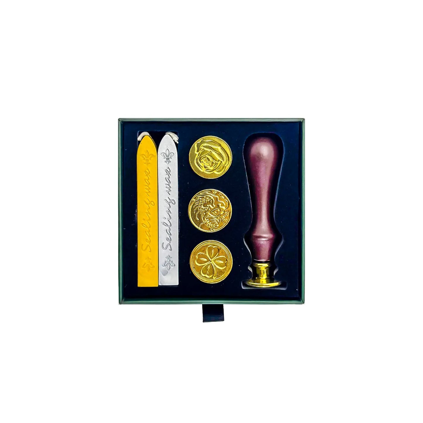 Coffret Cachet de Cire Vintage – Sceau, Cires & Poignées interchangeables ✨ - Librairie Oxford City