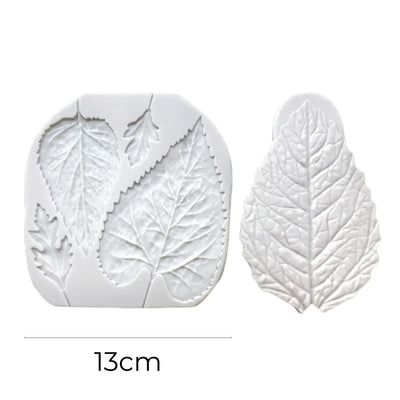 🍃 Moule Silicone Feuilles – 13 cm | Empreintes Réalistes pour Résine, Pâte ou Plâtre - Librairie Oxford City