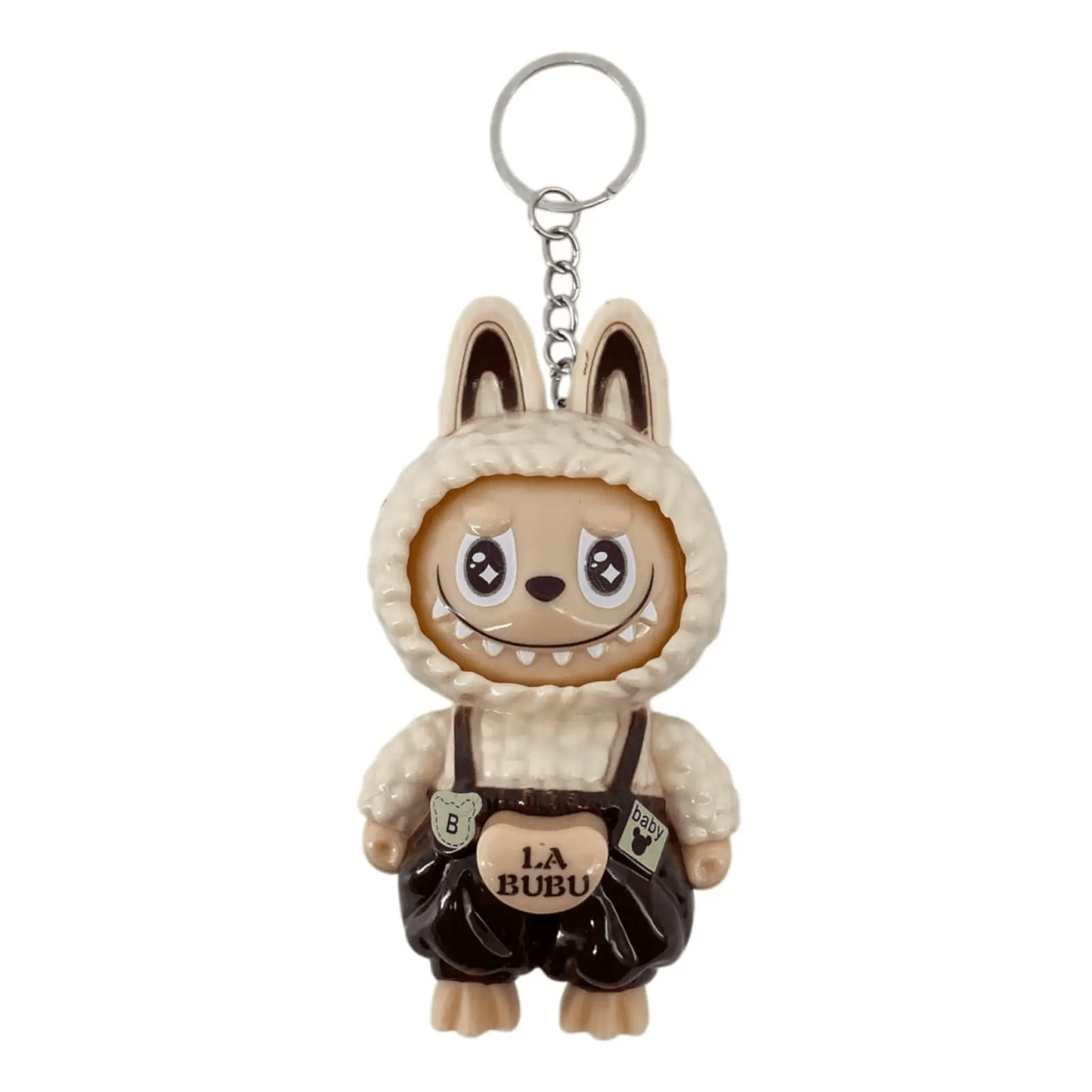 Porte - clé figurine MONSTERS 🐰 – Jouet mignon à expressions changeantes (9.7 cm) - Librairie Oxford City
