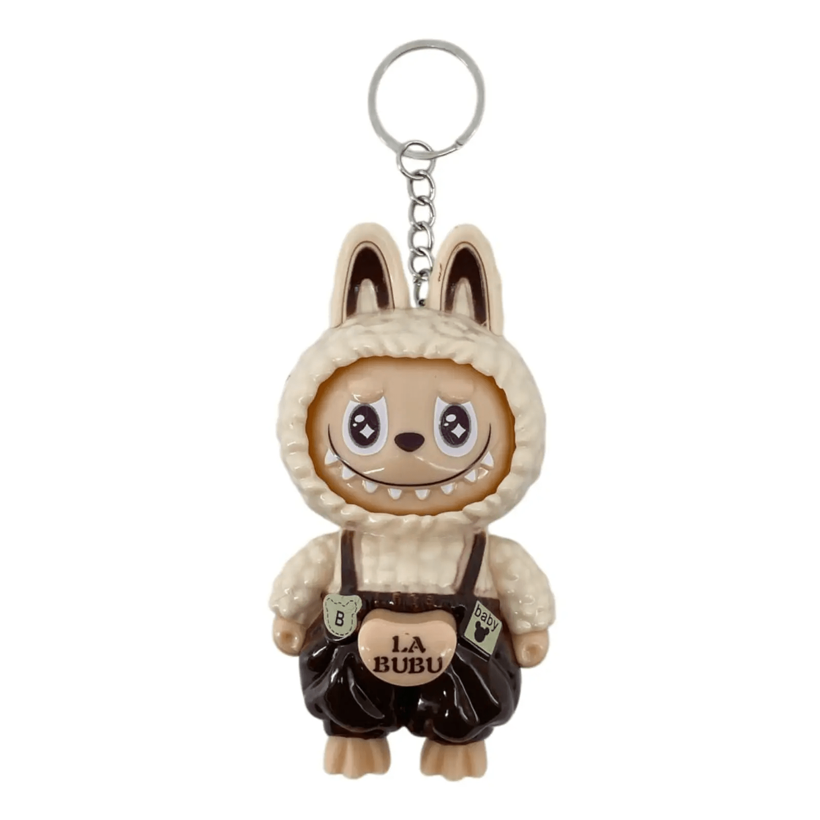 Porte - clé figurine MONSTERS 🐰 – Jouet mignon à expressions changeantes (9.7 cm) - Librairie Oxford City