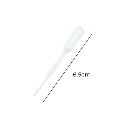 Lot de 20 Pipettes en Plastique – 6,5 cm | Accessoire DIY, Bougie & Résine 🧪 - Librairie Oxford City