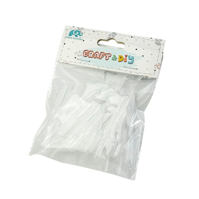 Lot de 20 Pipettes en Plastique – 6,5 cm | Accessoire DIY, Bougie & Résine 🧪 - Librairie Oxford City