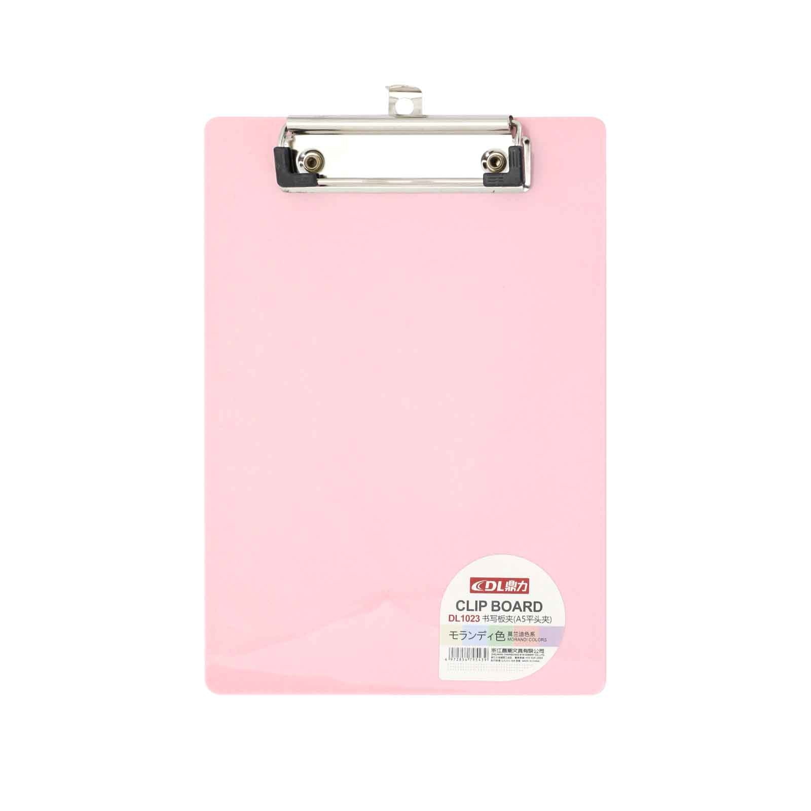 Planchette à pince A5 – Couleurs Pastel (23x16 cm) - Librairie Oxford City