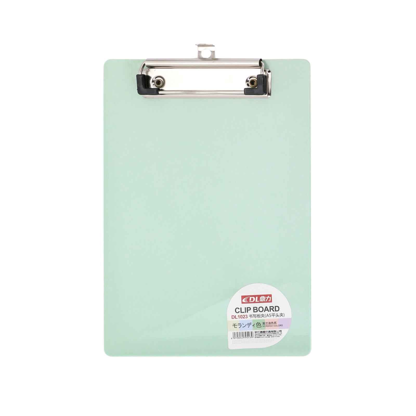 Planchette à pince A5 – Couleurs Pastel (23x16 cm) - Librairie Oxford City