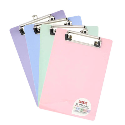 Planchette à pince A5 – Couleurs Pastel (23x16 cm) - Librairie Oxford City
