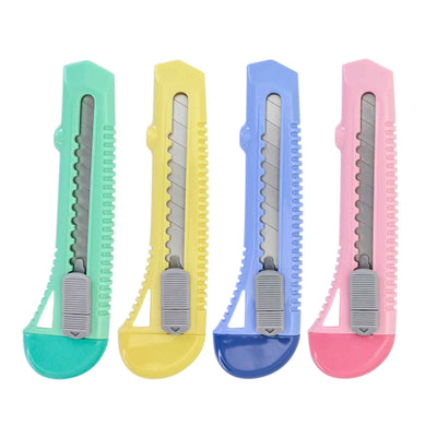 Cutter de bureau pastel – 15 cm - Librairie Oxford City
