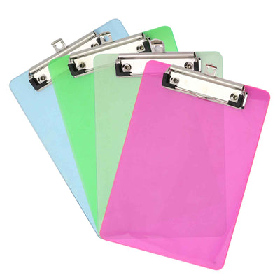 Porte - bloc A5 Transparent Pastel 23×16 cm - Librairie Oxford City