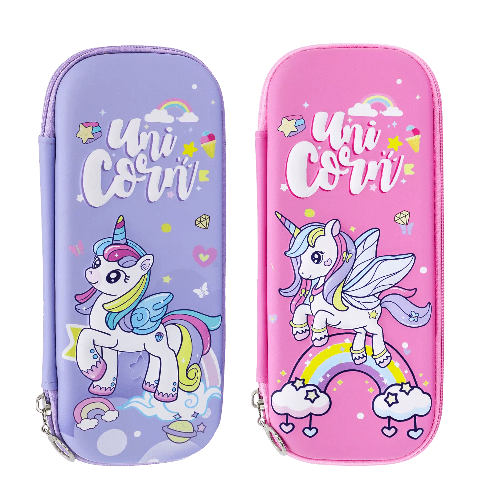 Trousse Licorne Rigide – Unicorn Girl - Librairie Oxford City