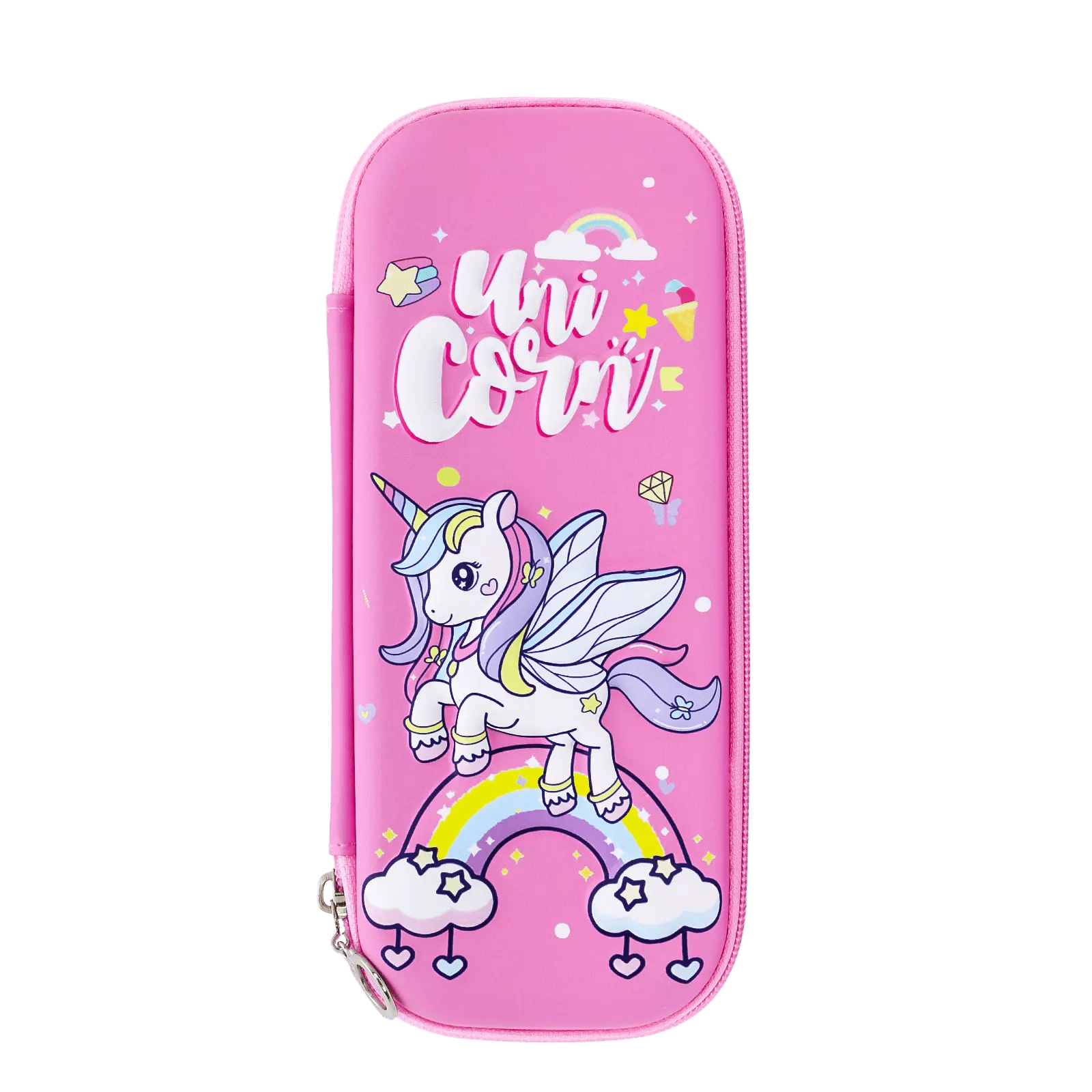 Trousse Licorne Rigide – Unicorn Girl - Librairie Oxford City