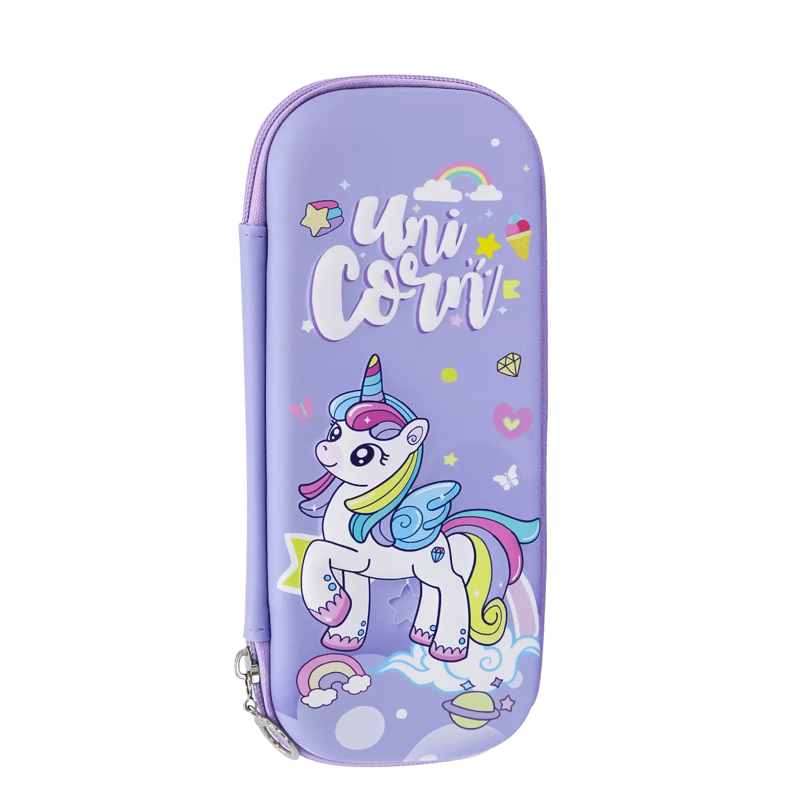 Trousse Licorne Rigide – Unicorn Girl - Librairie Oxford City