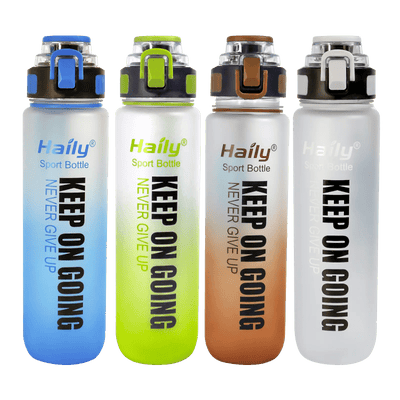 Gourde Sport 1L “Keep On Going” – Haily Dégradé - Librairie Oxford City