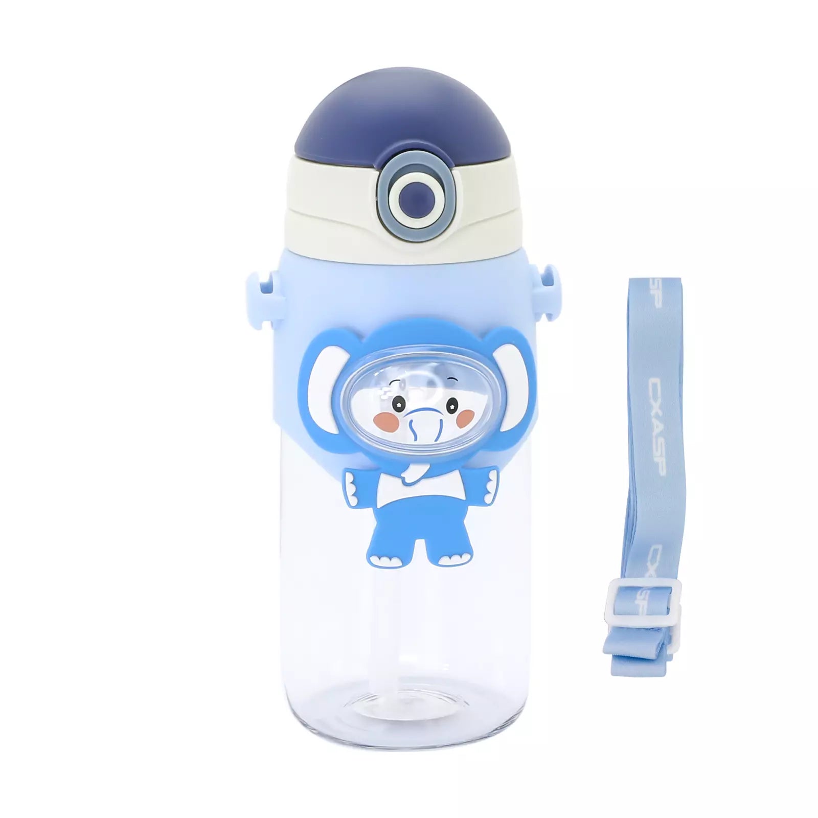 Gourde Enfant 3D Pop - Top avec Sangle — Tigre / Lapin / Éléphant - Librairie Oxford City
