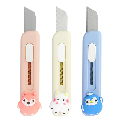 Utility Knife DL3058 – Cute Animal Design - Librairie Oxford City