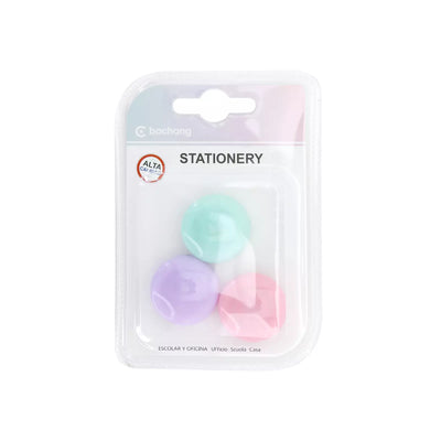 Aimants ronds pastel – Lot de 6 pièces - Librairie Oxford City