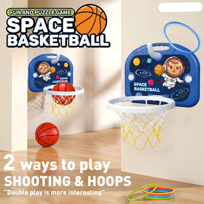 🏀 Mini Panier de Basketball – Space Basketball (avec Score & Musique)