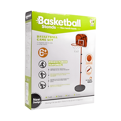 Panier de Basketball Enfant – Hauteur Réglable 115–201 cm + Ballon & Pompe – Indoor/Outdoor - Librairie Oxford City