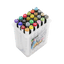 🎨 Set de 24 Marqueurs à Double Pointe – Touch Soft Head (16 cm) - Librairie Oxford City