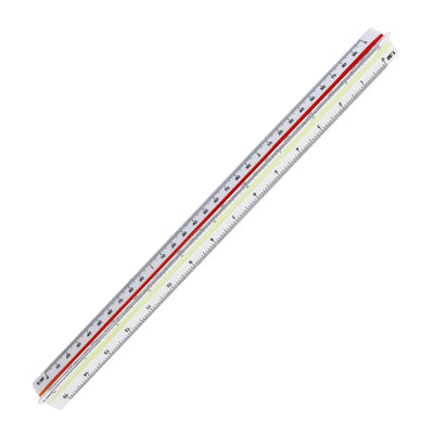 Règle triangulaire d’architecte – Échelle graduée 30 cm - Librairie Oxford City
