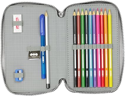 Trousse Plate Batman 29 Pièces — Noir & Vert