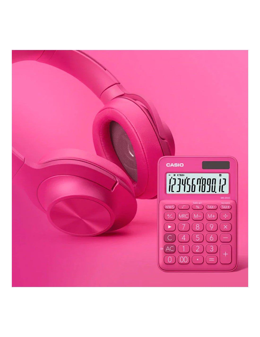 CASIO MS - 20UC Calculatrice Basique Bleue - Librairie Oxford City