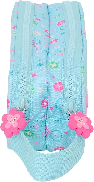 Trousse Safta 2 Compartiments Motif Bicyclette
