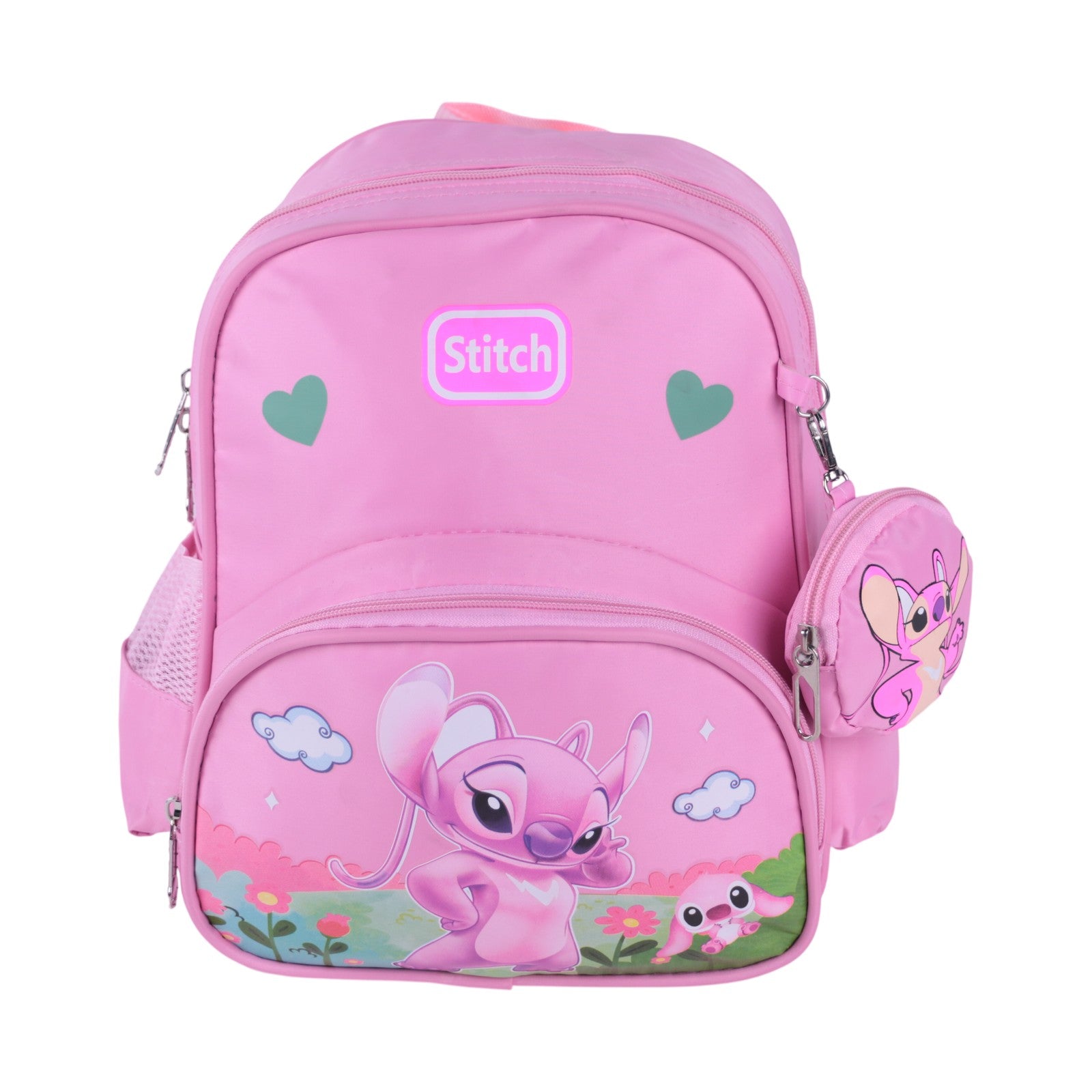 Cartable Stitch avec Porte-Monnaie — Sac à Dos Enfant - Librairie Oxford City