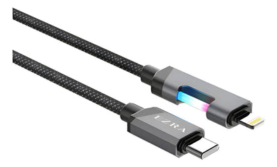 Câble Deux Type - C USB - C vers Lightning EZRA - Librairie Oxford City
