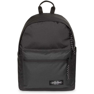 Sac à dos Eastpak Athleisure noir et gris, vue de face