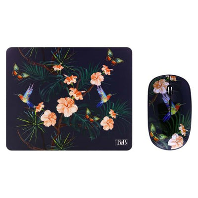 T'nB Tnb - Tapis + Souris Noir Collection Exclusiv' - Amazonia - Librairie Oxford City