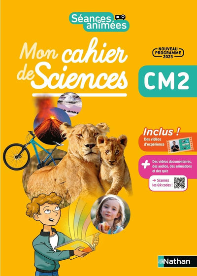 Séances animées - CM2 - Mon cahier des sciences Paperback – October 5, 2023 - Librairie Oxford City