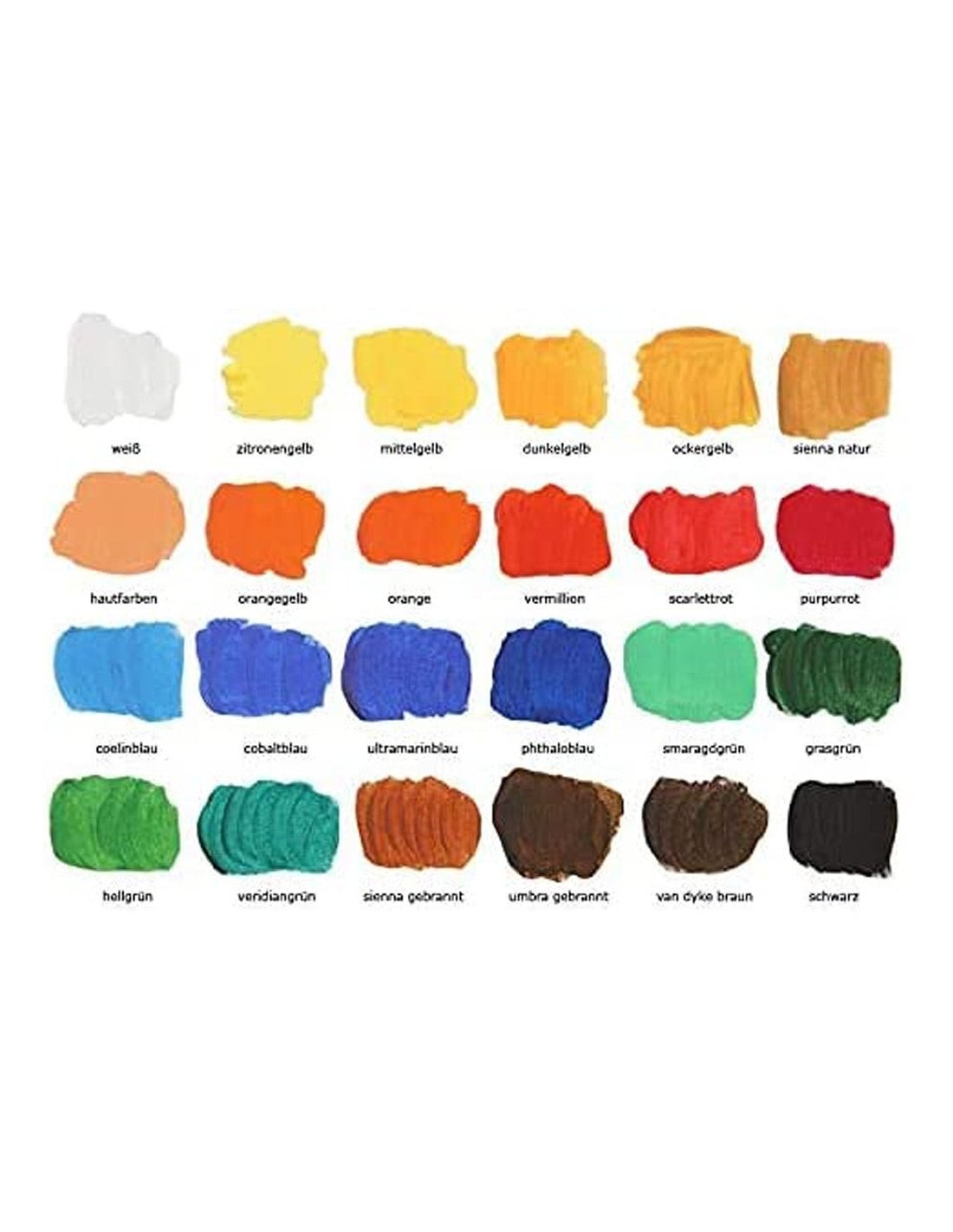 Acrylic Paint Set 24 Tubes 12ml Art Ranger - Librairie Oxford City