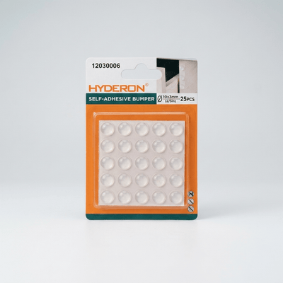 Hyderon — Lot de 25 Butées Adhésives Transparentes Antichoc 10×3 mm - Librairie Oxford City