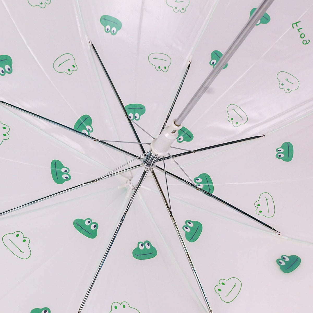 Parapluie Grenouille Transparent pour Enfants