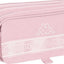 Trousse scolaire Kappa rose 3 compartiments fermetures éclair