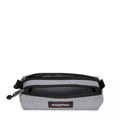 Eastpak Double Benchmark — Trousse Double Compartiment Gris/Noir