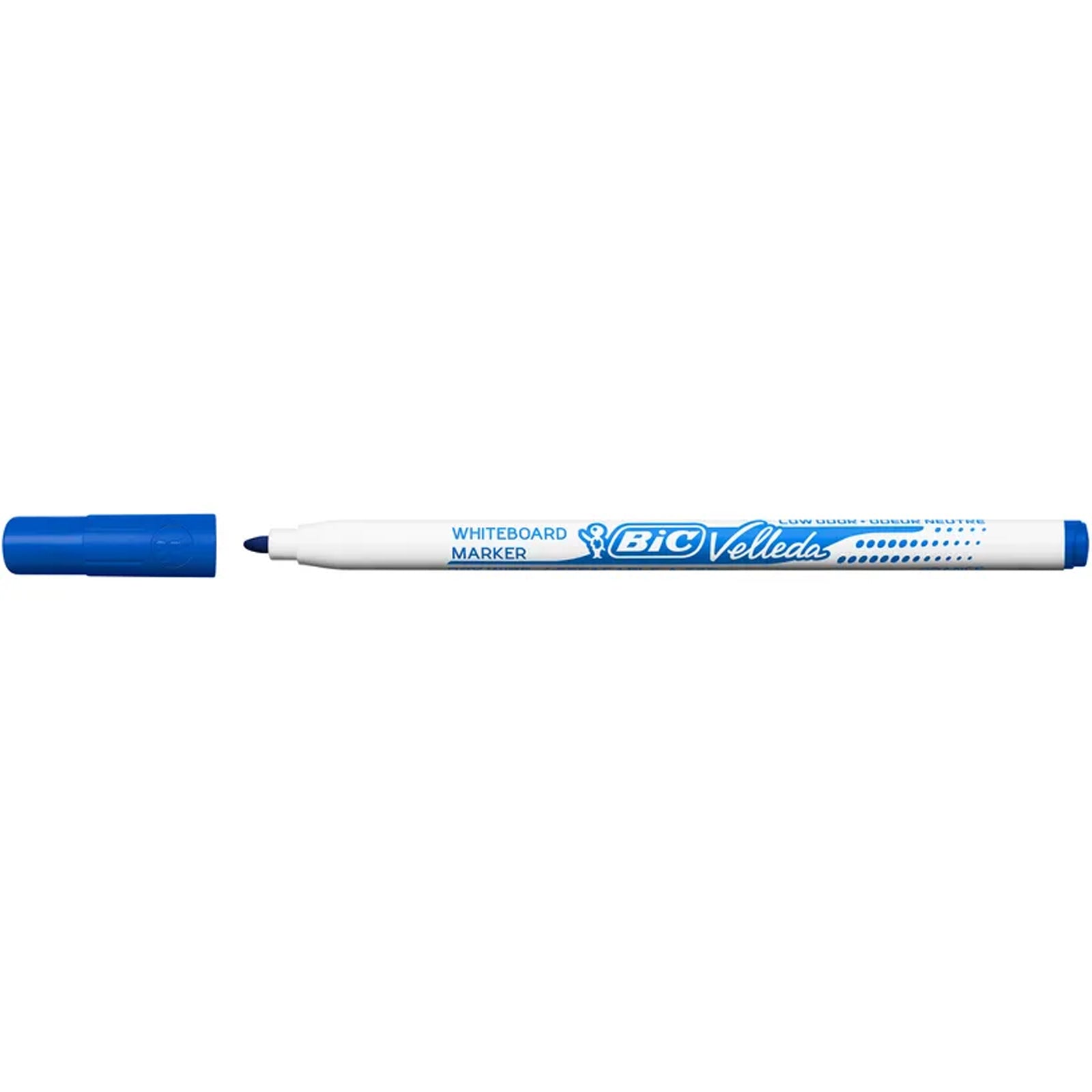 BIC VELLEDA 1721 - Pack de 5 marqueurs effaçables - pointe fine - couleurs assorties - Librairie Oxford City