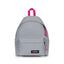 Sac à dos Eastpak B0S coloris gris et rose, vue de face