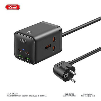 CHARGE MULTI - PORT 65W XO - WL24 - Librairie Oxford City