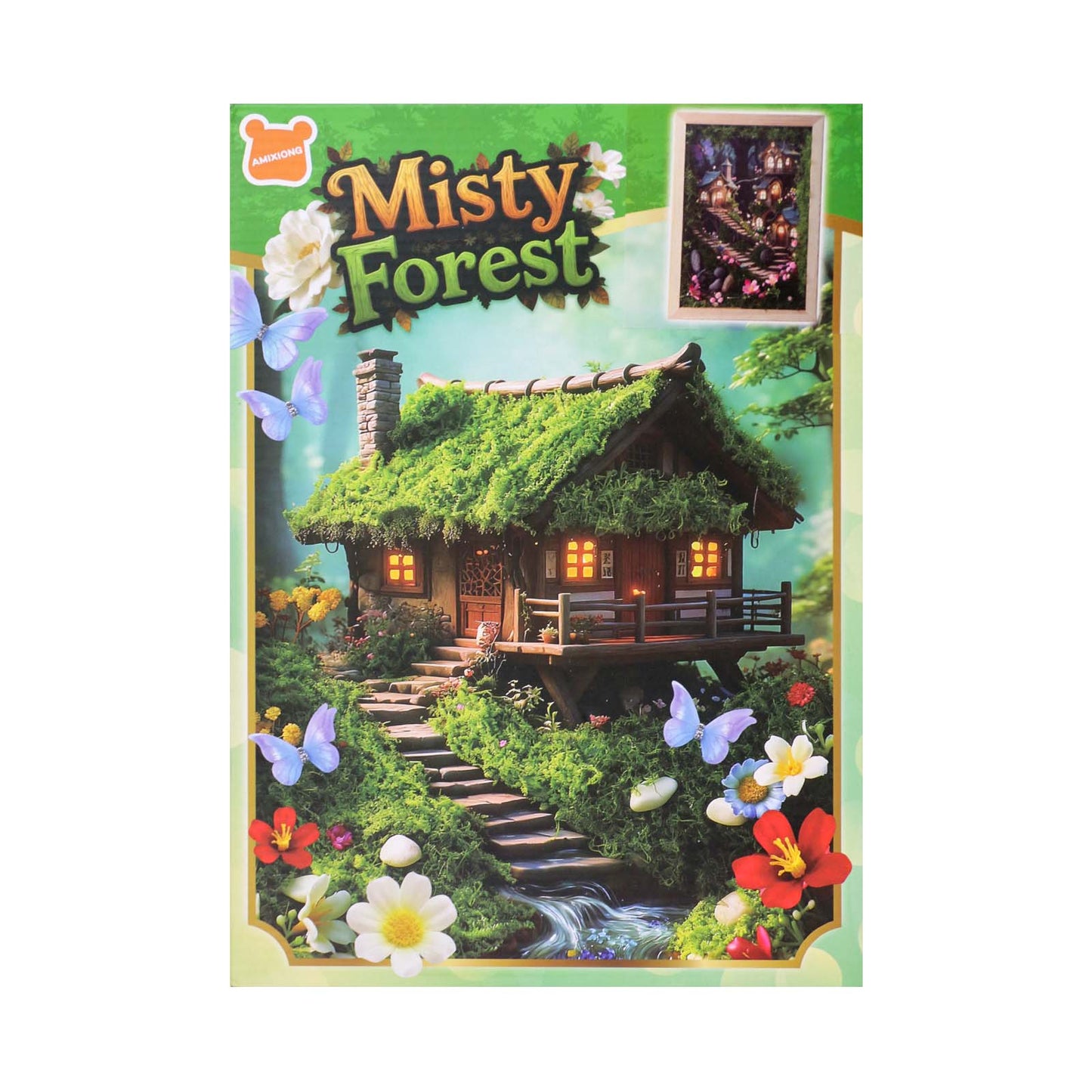 DIY Misty Forest
